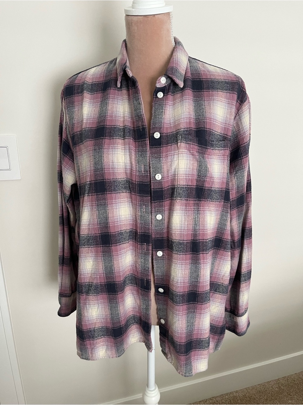 Madewell Women’s Plaid Button-Up Shirt